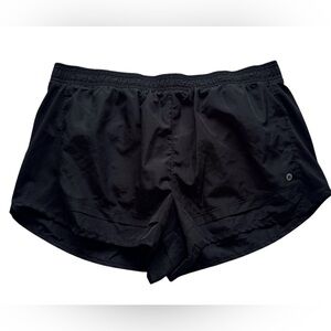 RBX Active Black Women's Running Shorts Lined with Elastic Waist Size Large